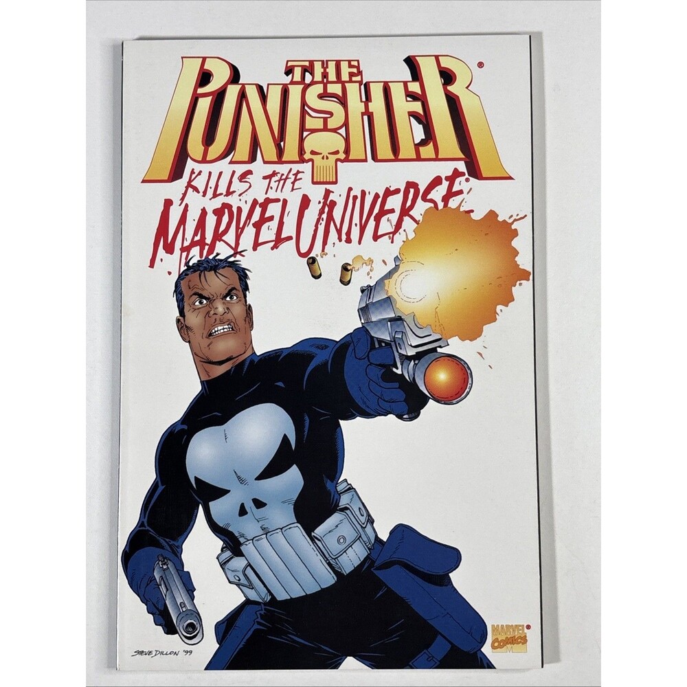 The Punisher Kills the Marvel Universe (2000) Comic Book, Spider-man, X-men